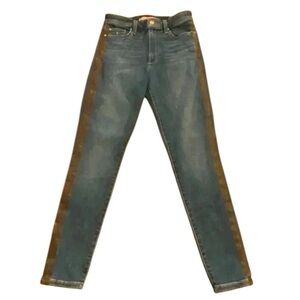 Joe’s Womens Flawless Charlie High rise skinny ankle jeans hip accents detail 29